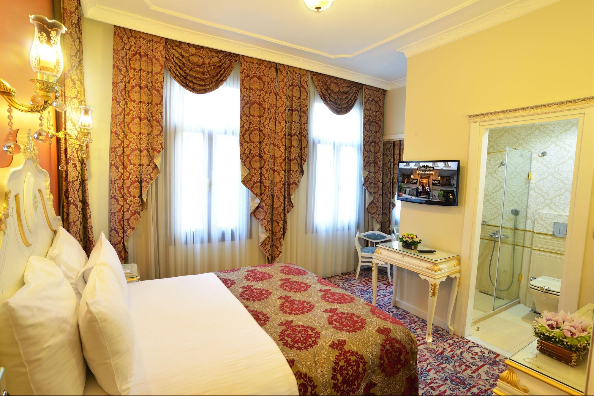 By Murat Crown Hotel Taksim Istanbul Exterior foto