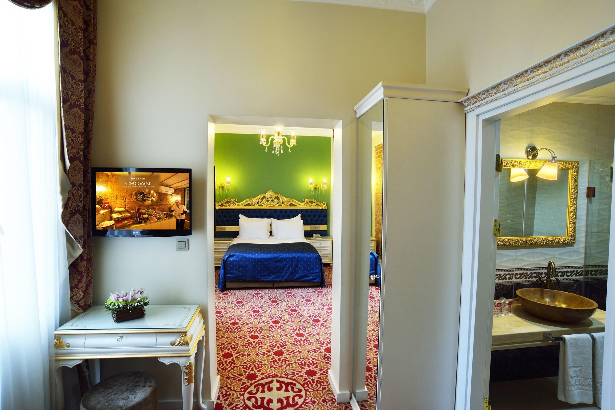 By Murat Crown Hotel Taksim Istanbul Exterior foto