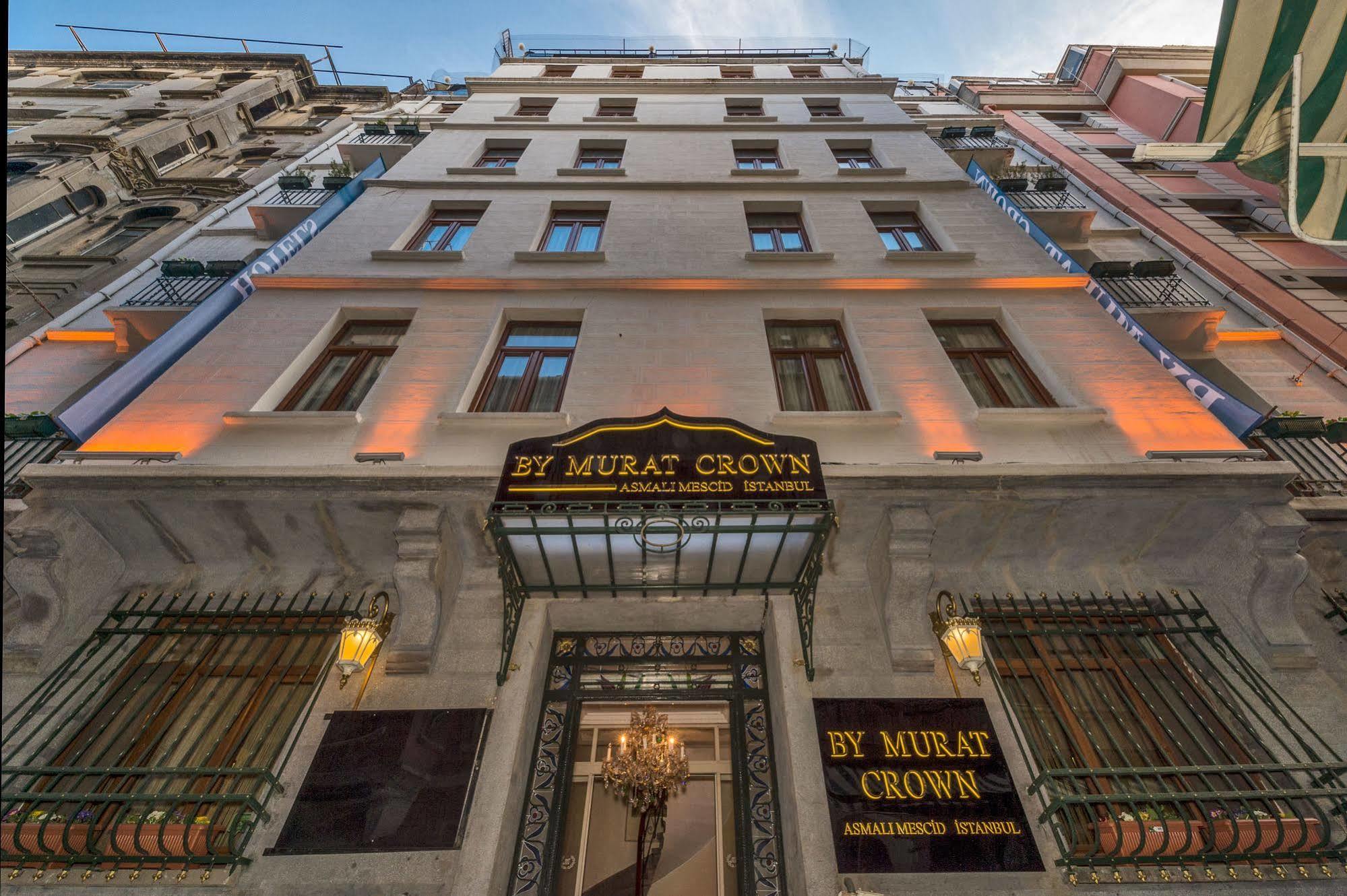 By Murat Crown Hotel Taksim Istanbul Exterior foto
