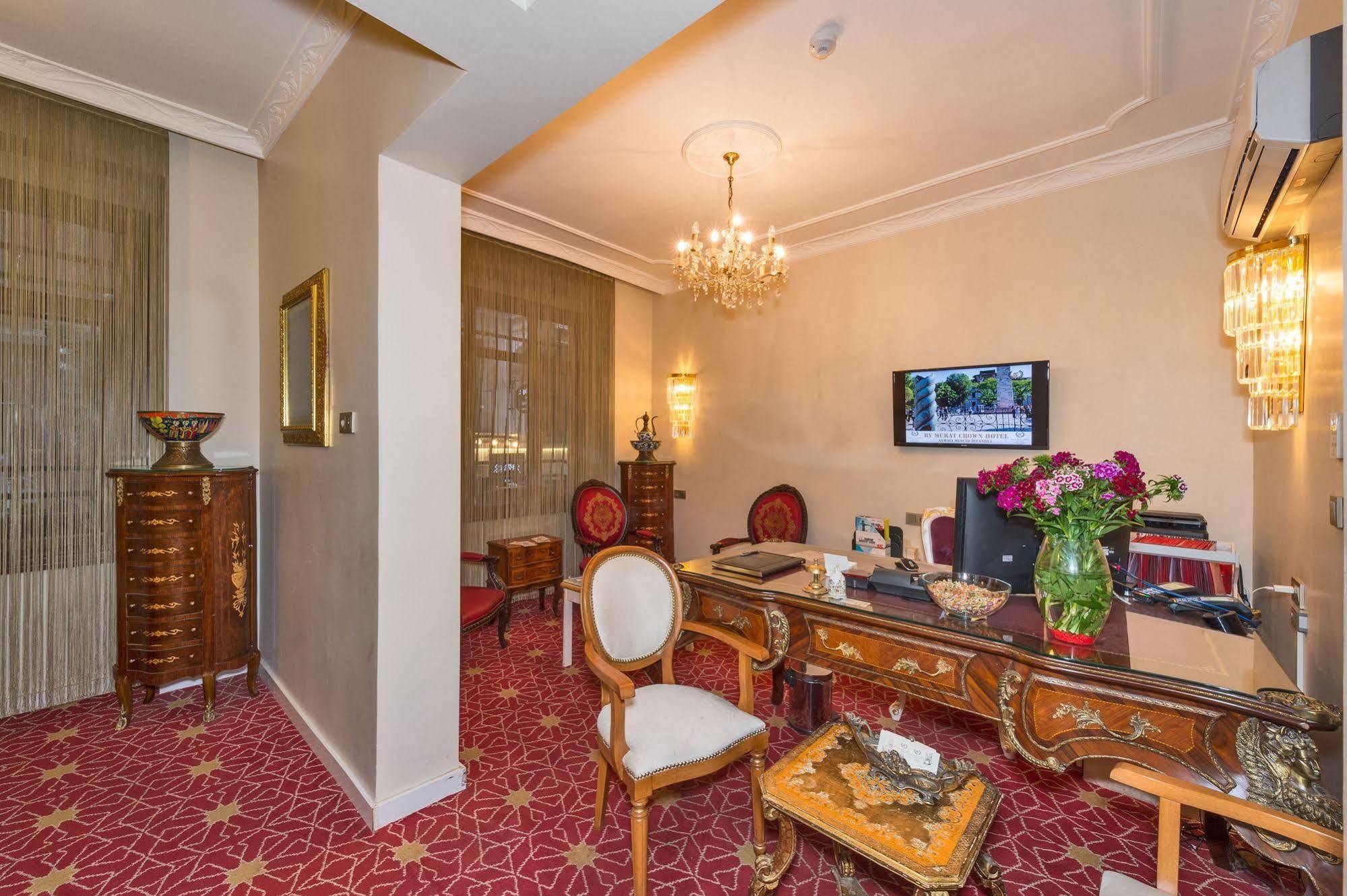 By Murat Crown Hotel Taksim Istanbul Exterior foto